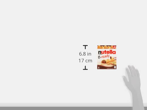 Nutella B-Ready Wafer, 6 X 22 g