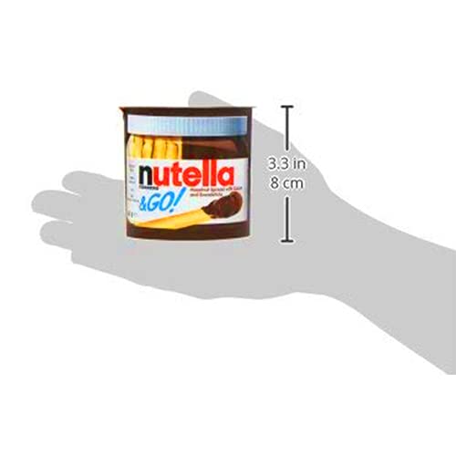 Nutella & Go Hazelnut Spread & Pretzels Sticks, 48 g