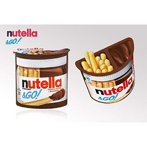 Nutella & Go Hazelnut Spread & Malted Bread Sticks, 52 Grams