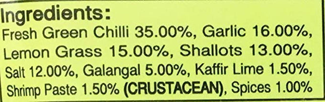 Namjai Green Curry Paste, 50 g