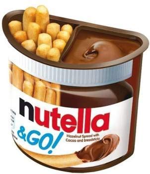Nutella & Go Hazelnut Spread & Malted Bread Sticks, 52 Grams