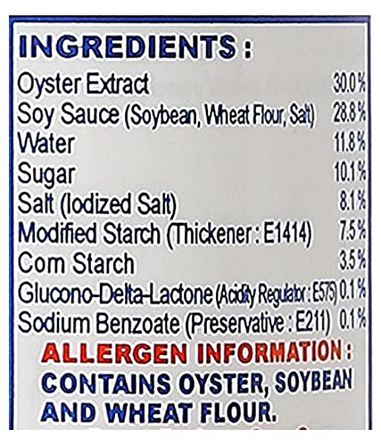 Oyster Brand Fish Sauce Bottle, 1000 ml