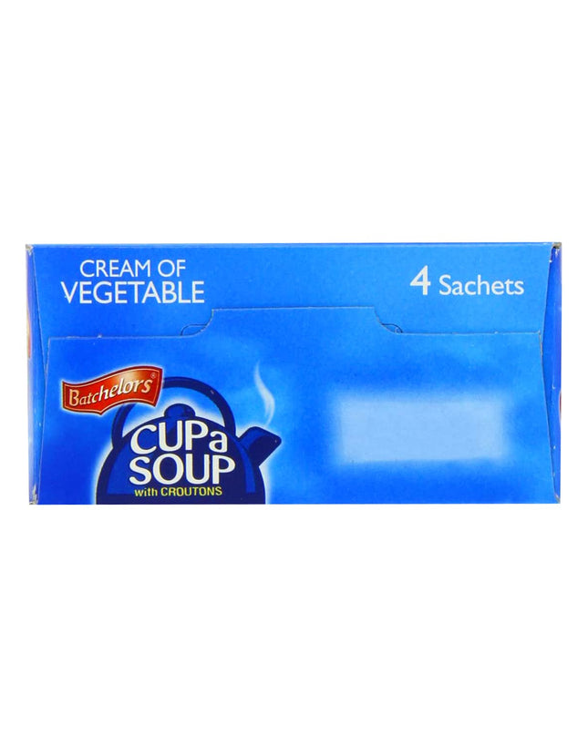 Batchelor's Cup a Soup with croutons 4 Sachets - Cream of Vegetable - 2 Pack, 2 X 122 g