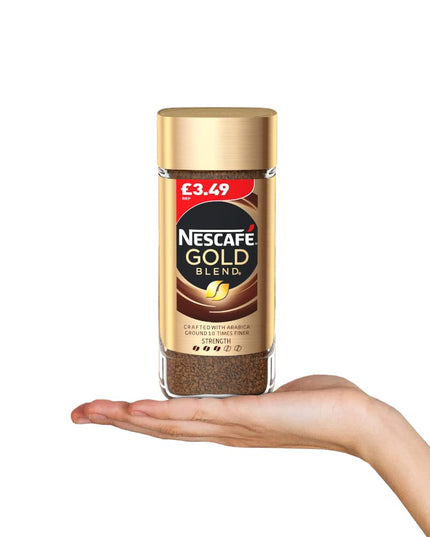 Nescafe Gold Blend Coffee, Granule, Glass Bottle, 3.35 Oz / 95 Gm