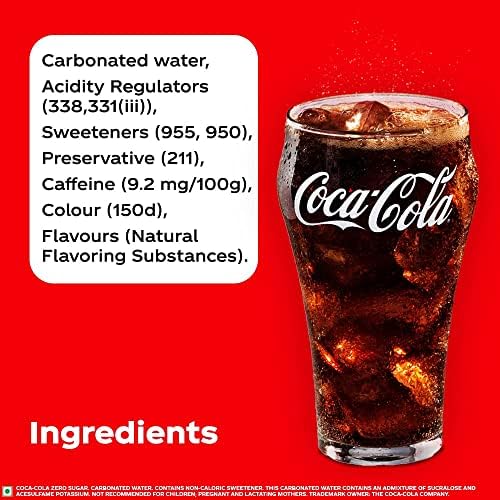 Coca-Cola Zero Calories - 6 Pack, 6 x 320 ml