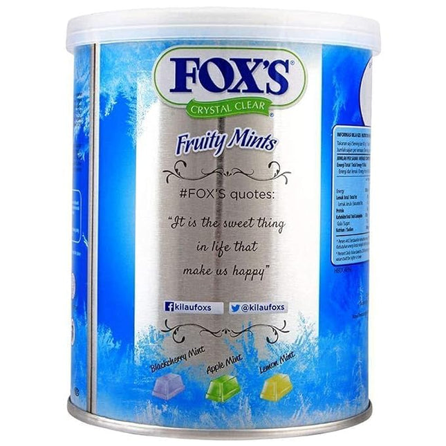 Fox's Crystal Clear Fruity Mints Candy, 180g