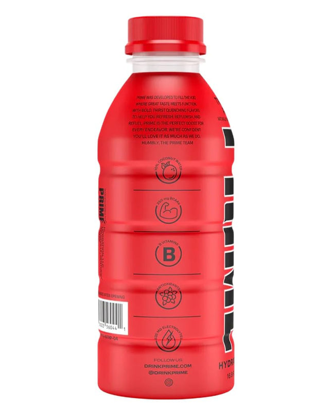 PRIME HYDRATION Tropical Punch Hydration Drink,16.9 Fl Oz 500 Ml