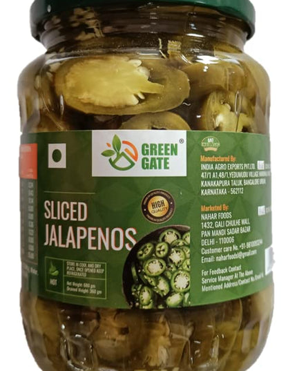 Green Gate Jalapeno Slice in Brine 1360 g (680 g X 2 units)