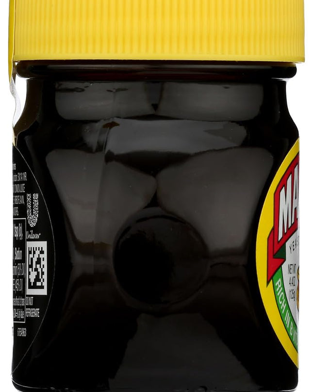 Marmite Yeast Extract, 4.4 oz / 125 g, Yellow, 125 g (Pack of 1), 254655