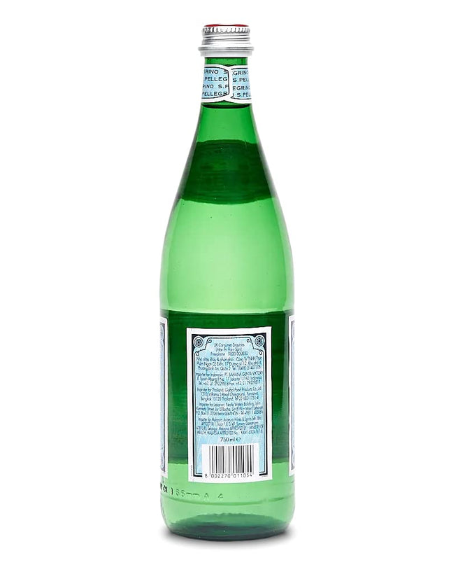 Chef's Need San Pellegrino Sparkling Natural Mineral Water Bottle 750Ml,(Pack Of 6 Bottle)Imported