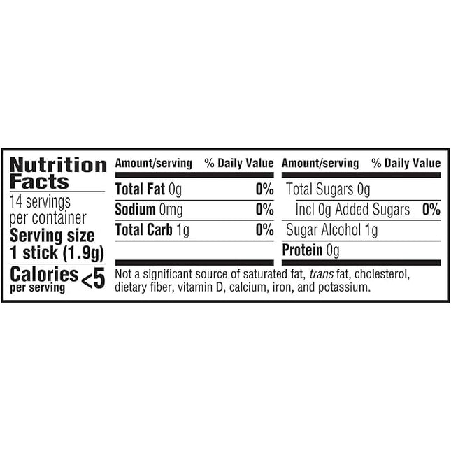 Trident Sugar Free Gum, Spearmint,14-Count (Pack of 12)