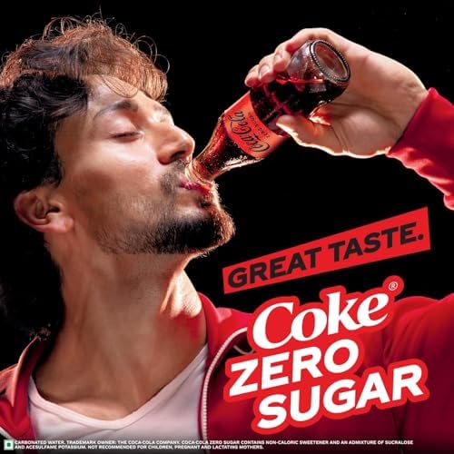Coca-Cola Zero Calories - 6 Pack, 6 x 320 ml