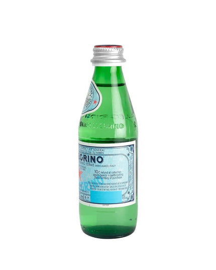 S.Pellegrino Carbonated Natural Mineral Water Bottle, 250 ml
