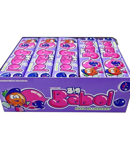 Big Babol Blueberry Flavour Chewing Gum 22g