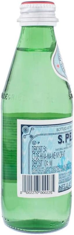 S.Pellegrino Carbonated Natural Mineral Water Bottle, 250 ml