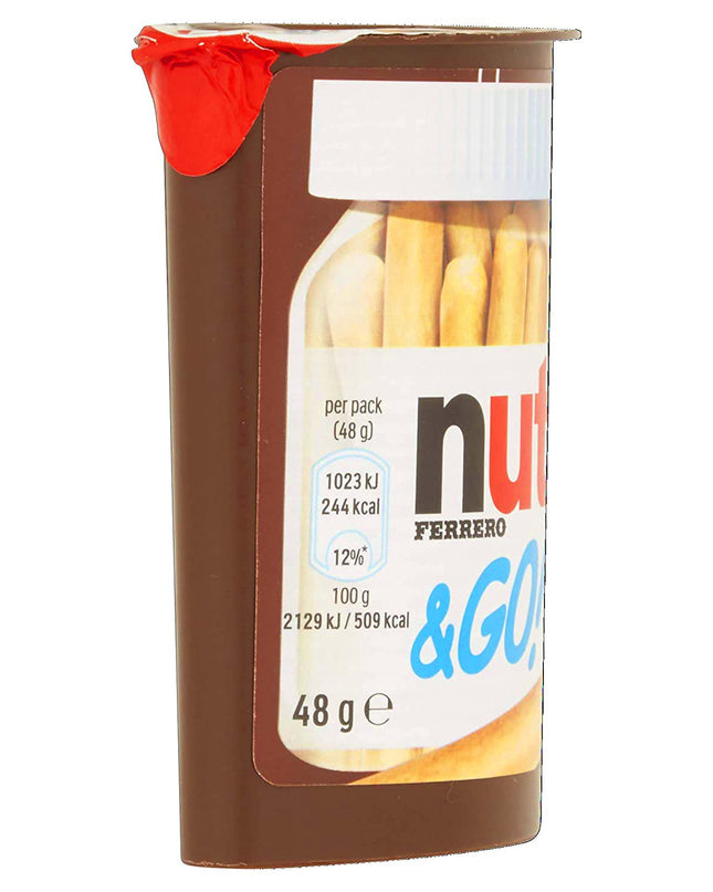 Nutella & Go Hazelnut Spread & Pretzels Sticks, 48 g
