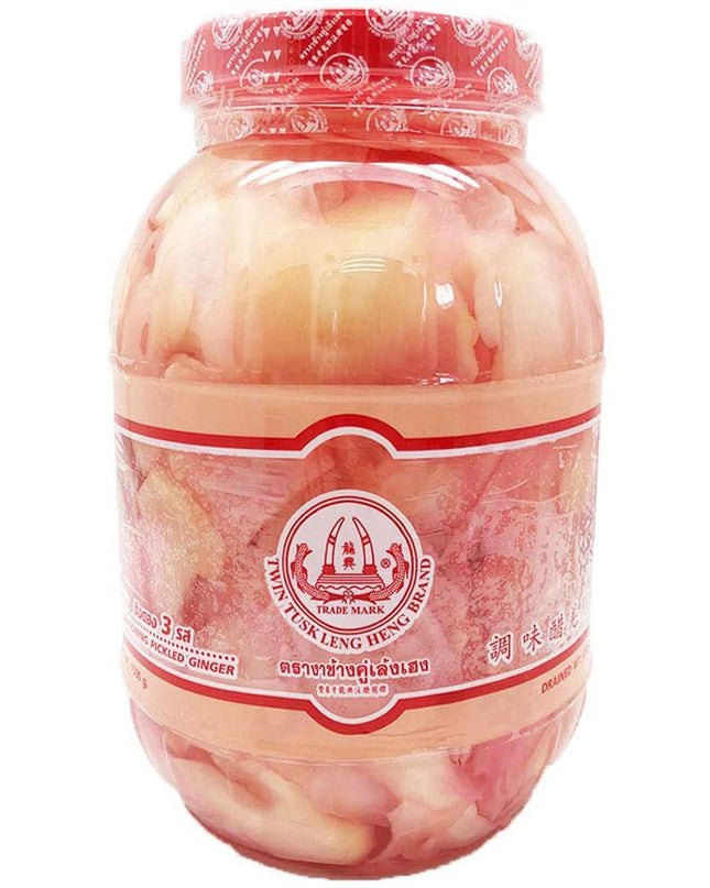 Twin Tusk Leng Heng Seasoning Pickled Ginger, 1500 g