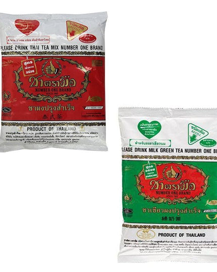 The Original Thai Iced Tea and Chatramue Green Tea Mix Combo