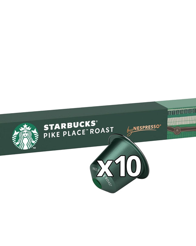 STARBUCKS Pike Place Roast Coffee Pods (10 Capsules)