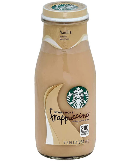 Starbucks Frappuccino Vanilla Drink No Artificial Flavors, 281 ml