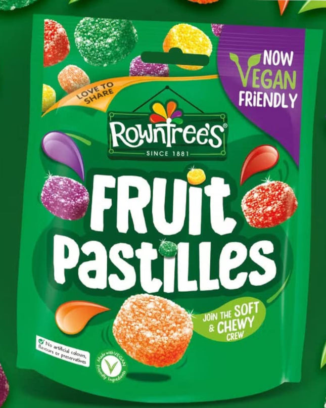 Rowntree's Fruit Pastilles, Vegan, 143g