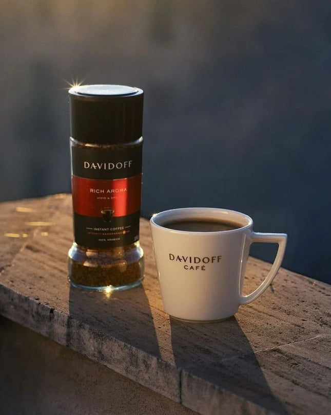 Davidoff Rich Aroma Instant Coffee 7/12 Intensity – 100g