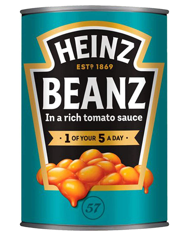 Heinz Beanz, Baked Beans in Tomato Sauce, 415gm