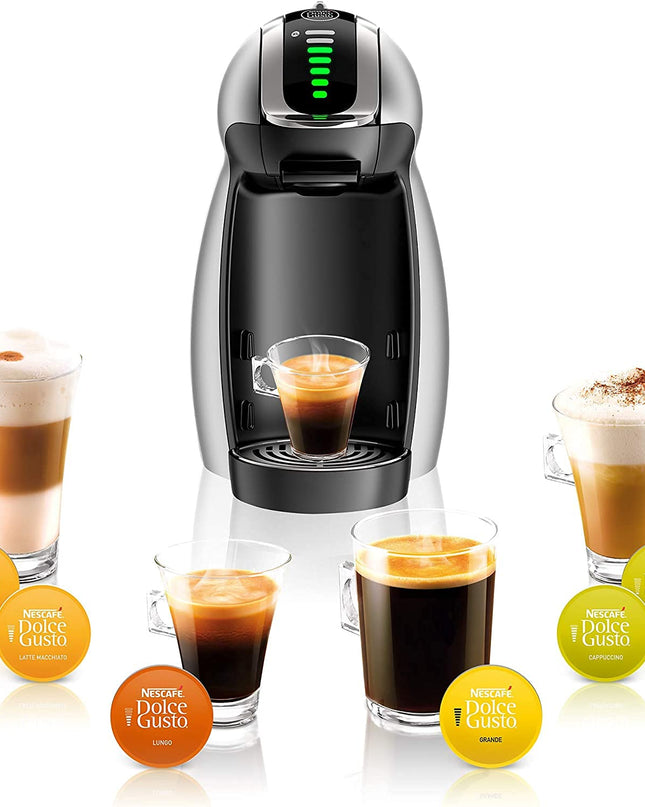 Dolce Gusto Nescaf Coffee Machine, Genio 2, Espresso, Cappuccino And Latte Pod Machine