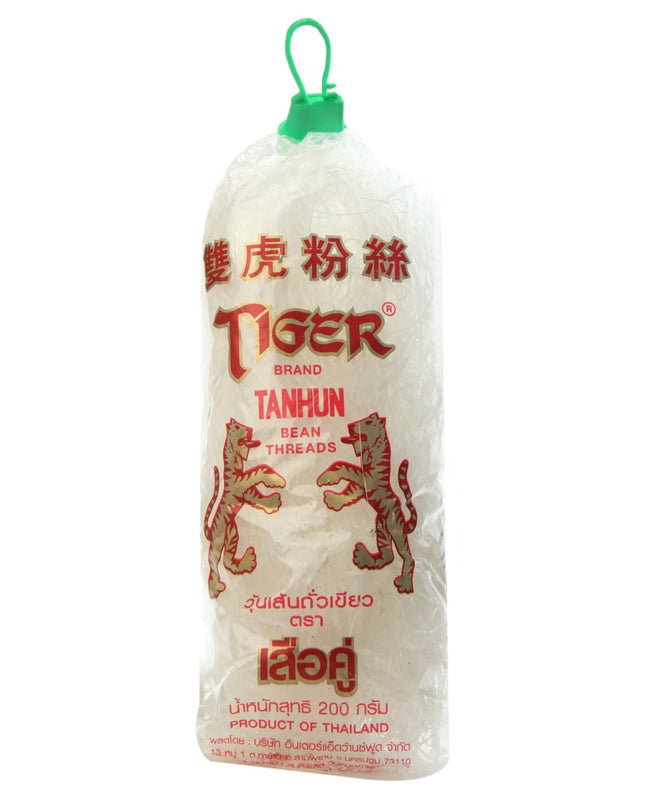 Tiger Tanhun Mung Bean Threads - 4 Pack, 4 x 200 g