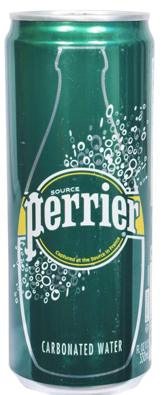 Perrier Carbonated Sparkling Water Can 330ml