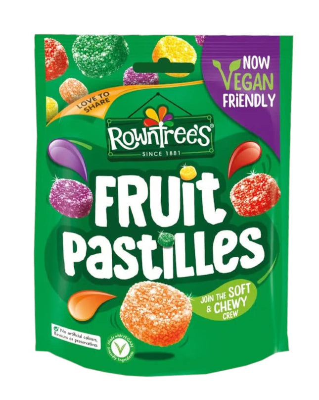 Rowntree's Fruit Pastilles, Vegan, 143g