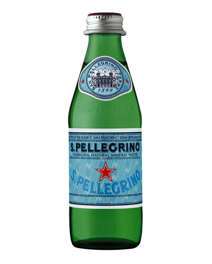 S.Pellegrino Carbonated Natural Mineral Water Bottle, 250 ml