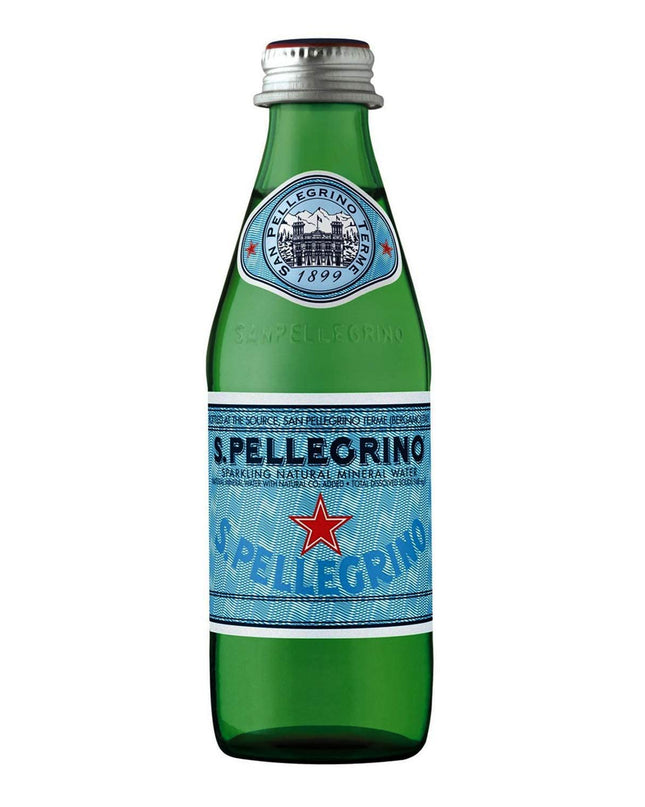 S.Pellegrino Carbonated Natural Mineral Water Bottle, 250 ml