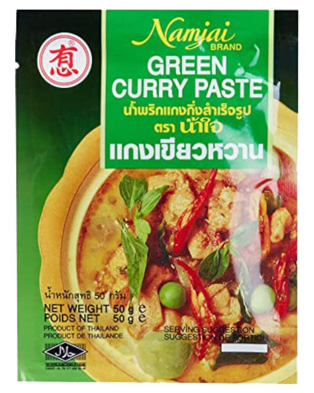 Namjai Green Curry Paste, 2 X 50 Gm