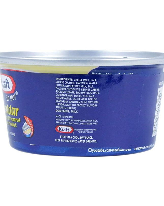 Kraft Cheddar Cheese, 2 x 190 g
