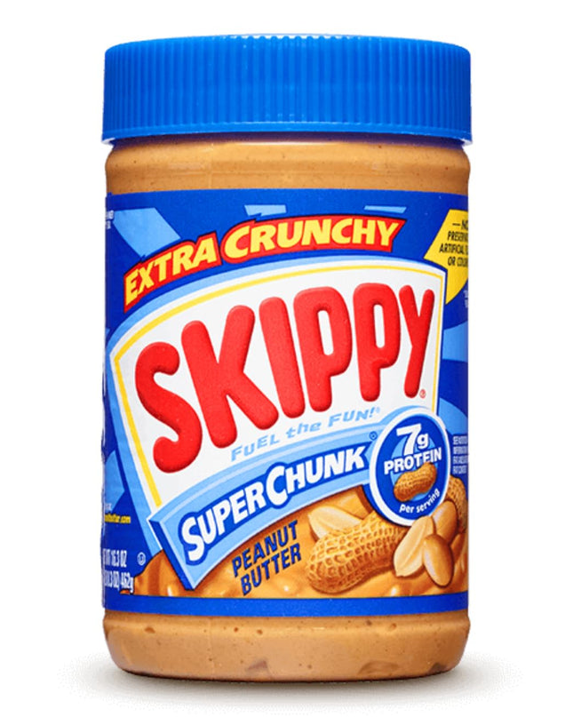 SKIPPY Super Chunk Peanut Butter, 462g