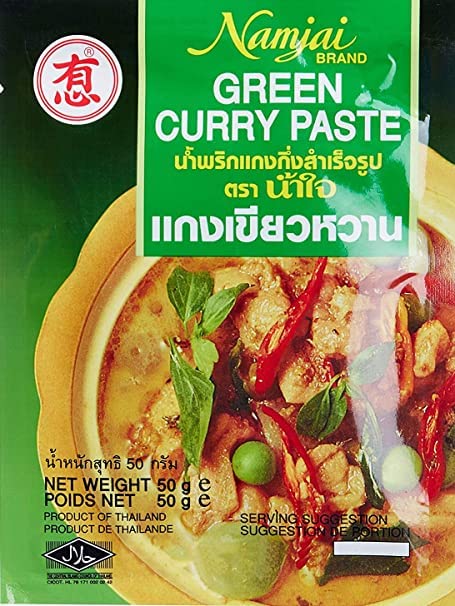 Namjai Green Curry Paste, 50 g