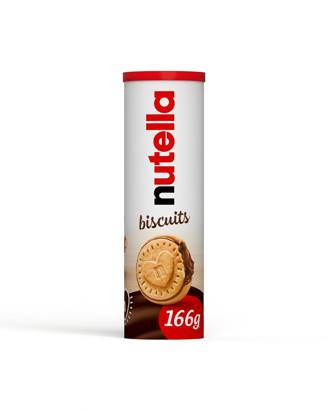 Nutella Biscuits with Hazelnut Spread in Tube – 166g