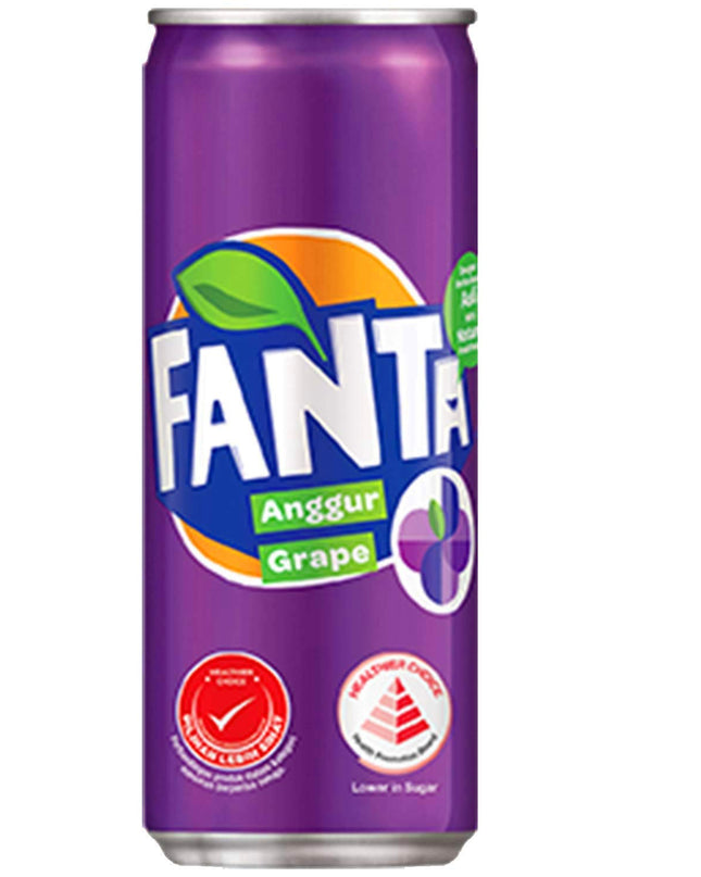 Fanta Grape Flavoured Drink, 12 X 320 ml