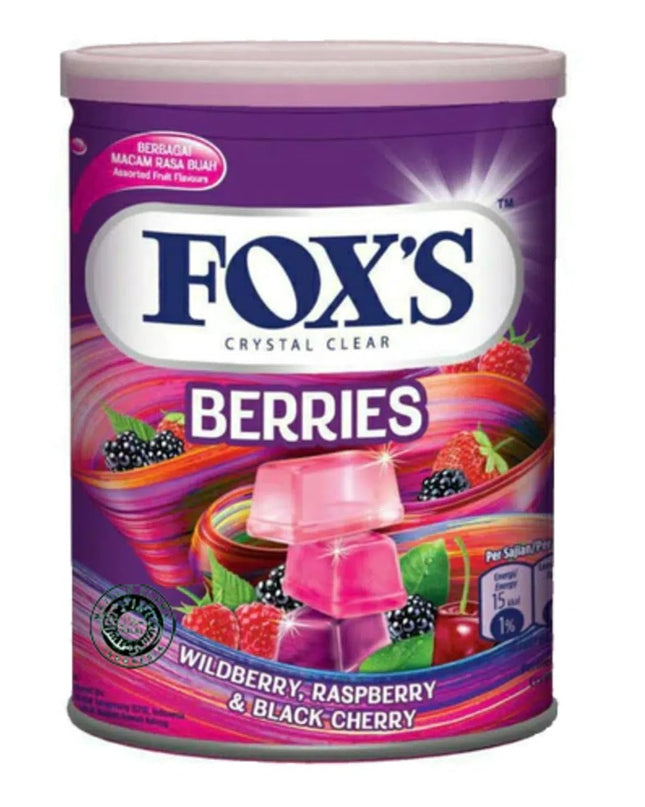Fox’s Crystal Clear Berry Candy Tin – 180g