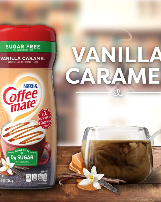 Nestle Coffee Mate Sugar free Vanilla Caramel, 289.1g