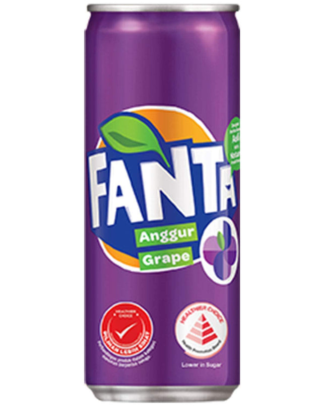 Fanta Grape Flavoured Drink, 12 X 320 ml