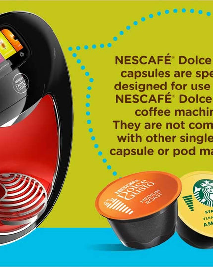 Starbucks Coffee by Nescafe Dolce Gusto, Latte Macchiato, Coffee Pods, 12 Capsules