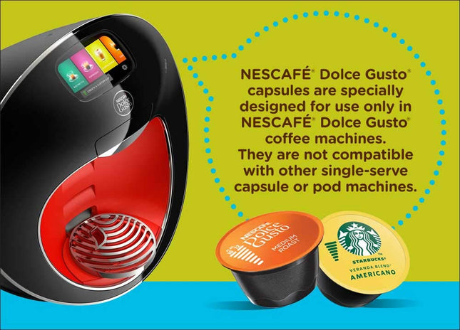 Starbucks Coffee by Nescafe Dolce Gusto, Latte Macchiato, Coffee Pods, 12 Capsules