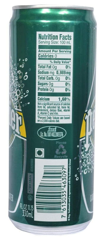 Perrier Carbonated Water (Sparkling Water) 330ml Can