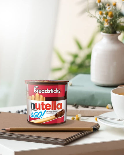 Nutella & Go with Breadsticks, 12 Pack, 12 x 52 g