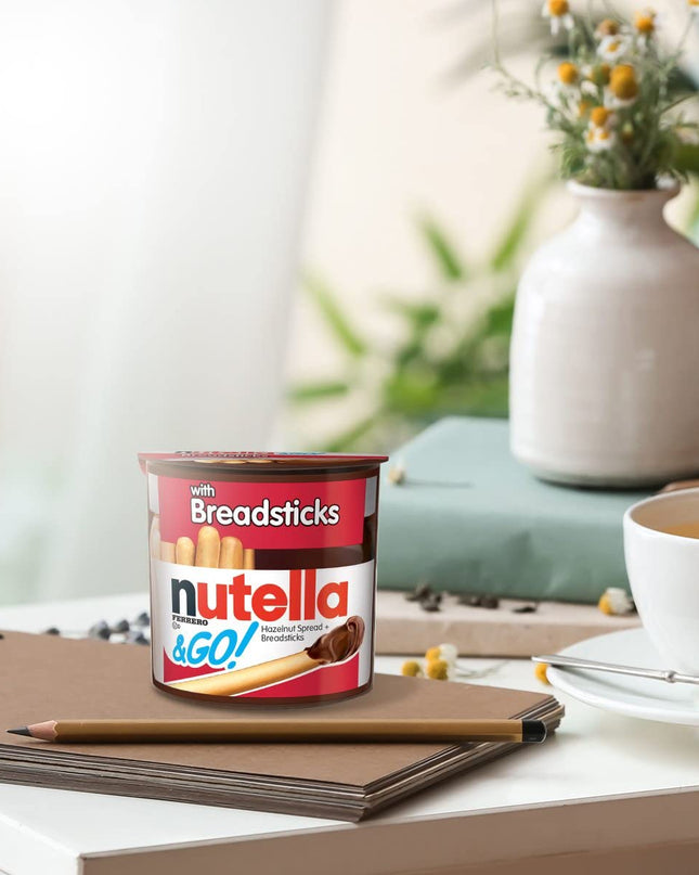 Nutella & Go with Breadsticks, 12 Pack, 12 x 52 g