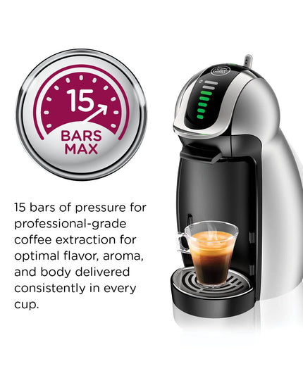 Dolce Gusto Nescaf Coffee Machine, Genio 2, Espresso, Cappuccino And Latte Pod Machine