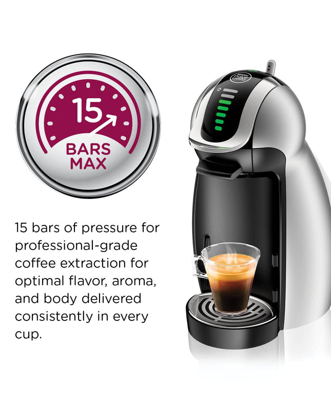 Dolce Gusto Nescaf Coffee Machine, Genio 2, Espresso, Cappuccino And Latte Pod Machine