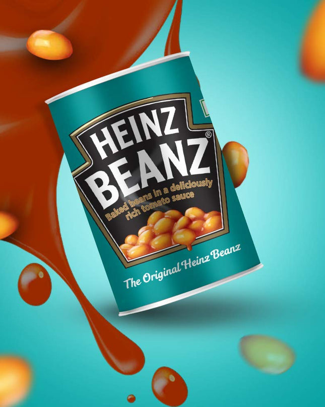Heinz Beanz, Baked Beans in Tomato Sauce, 415gm